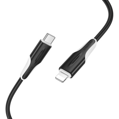 Кабель USB-C BOROFONE BX119 New Type-C - Lightning, 27W, 1 м, черный