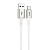 Кабель USB HOCO X66 Howdy USB - Type-C, 3A, 1 м, белый