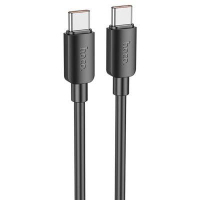 Кабель USB-C HOCO X96 Hyper Type-C - Type-C, 3A, 100W, 1 м, черный