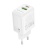 Сетевое зарядное устройство BOROFONE BN29 Fuente 1xUSB + 1xUSB-C, 3A, 30W, белый