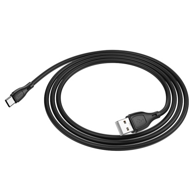 Кабель USB HOCO X61 Ultimate USB - Type-C, 3A, 1 м, черный