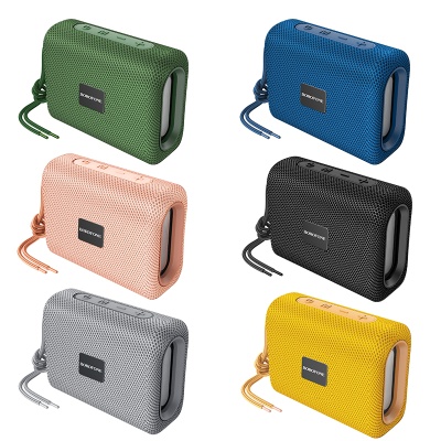 Портативная колонка BOROFONE BR18 Encourage, Bluetooth 5.1, золотой