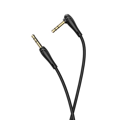 Аудиокабель HOCO UPA14 AUX Jack 3,5 (m) - Jack 3,5 (m), 1 м, черный