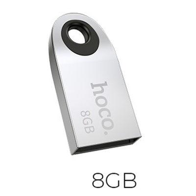 USB флеш-накопитель HOCO UD9 Insightful, USB 2.0, 8GB, серебристый
