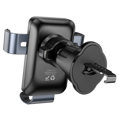 Автомобильный держатель HOCO H70 Gamble , зажимной, на воздуховод, черный