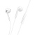 Проводные наушники BOROFONE BM99 Star, Jack 3.5mm, 1.2 м, белый оптом Проводные наушники BOROFONE BM99 Star, Jack 3.5mm, 1.2 м, белый