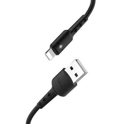 Кабель USB HOCO X30 Star USB - Lightning, 2А, 1.2 м, черный