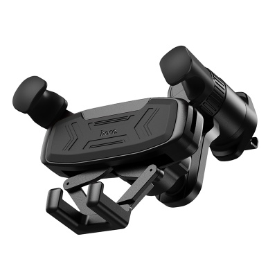 Автомобильный держатель HOCO H66 Gamble , зажимной, на воздуховод, черный