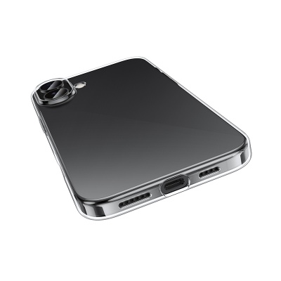 Чехол HOCO TPU Light Series для iPhone 16 (6.1"), прозрачный