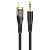 Аудиокабель HOCO UPA25 AUX Jack 3,5 (m) - Lightning (m), 1 м, черный