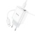 Сетевое зарядное устройство HOCO C105A Stage 1xUSB + 1xUSB-C с Кабелем Type-C - Lightning, 3A, 20W, белый