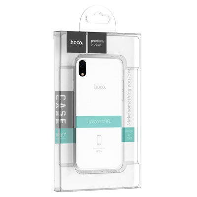 Чехол HOCO TPU Light Series для iPhone XR, прозрачный