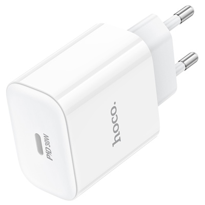 Сетевое зарядное устройство HOCO C76A Pro Majestic 1xUSB-C, 30W, белый