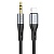 Аудиокабель HOCO UPA22 AUX Jack 3,5 (m) - Lightning (m), 1 м, черный