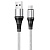 Кабель USB HOCO X50 Excellent USB - MicroUSB, 2.4А, 1 м, серый