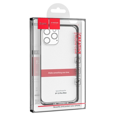 Чехол HOCO TPU Light Series для iPhone 12 Pro Max 6.7", прозрачный