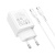 Сетевое зарядное устройство HOCO N68 Nuevo 1xUSB-C с Кабелем Type-C - Type-C, 20W, белый