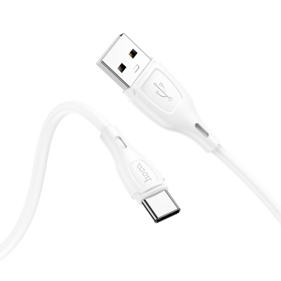 Кабель USB HOCO X61 Ultimate USB - Type-C, 3A, 1 м, белый