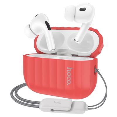 Чехол HOCO WB23 Harmonious для Airpods Pro 2, красный