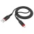 Кабель USB HOCO X59 Victory USB - Lightning, 2.4А, 1 м, черный