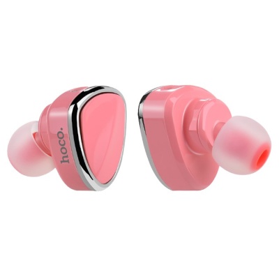 Беспроводная Bluetooth-Гарнитура HOCO E7 Plus, Bluetooth, розовый