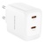 Сетевое зарядное устройство BOROFONE BN31 Cargador 2xUSB-C, 45W, белый