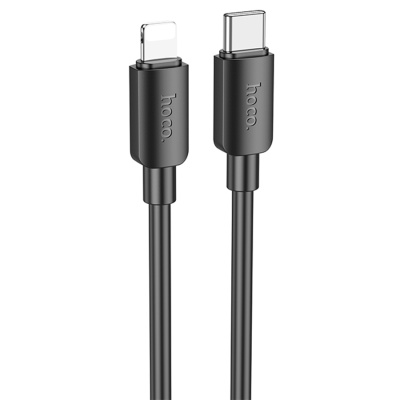 Кабель USB-C HOCO X96 Hyper Type-C - Lightning, 20W, 1 м, черный