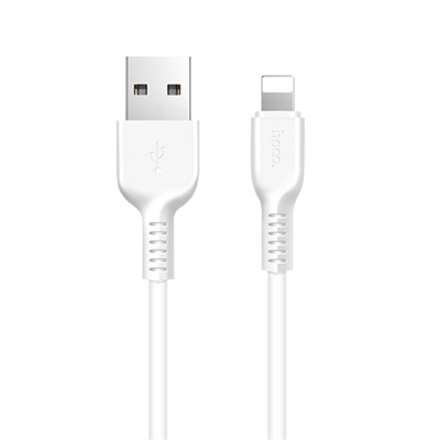 Кабель USB HOCO X13 Easy USB - Lightning, 2А, 1 м, белый