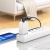 Переходник/Адаптер HOCO UA17 Type-C (m) / Lightning (m) - USB (f), черный