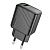 Сетевое зарядное устройство HOCO CS21A Rich 1xUSB, 18W, черный