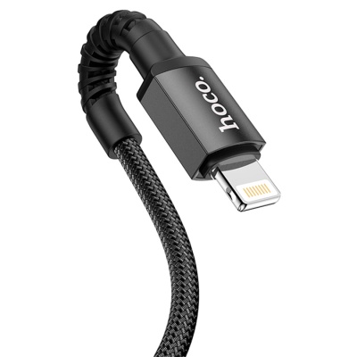 Кабель USB-C HOCO X71 Especial Type-C - Lightning, 20W, 1 м, черный