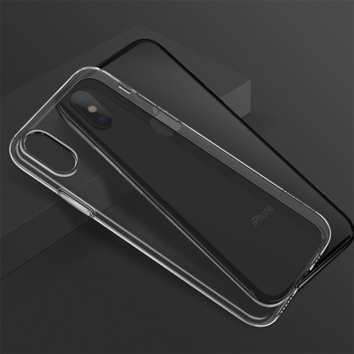 Чехол HOCO TPU Light Series для iPhone XS Max, темно-прозрачный
