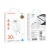 Сетевое зарядное устройство BOROFONE BA94A Lustrous 1xUSB + 1xUSB-C с Кабелем Type-C - Type-C, 3A, 30W, белый