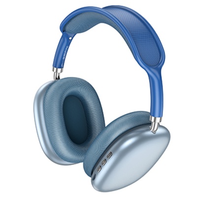 Беспроводные наушники накладные BOROFONE BO22 Elegant, Bluetooth, синий