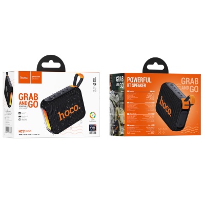 Портативная колонка HOCO HC31 River, Bluetooth 5.4, черный