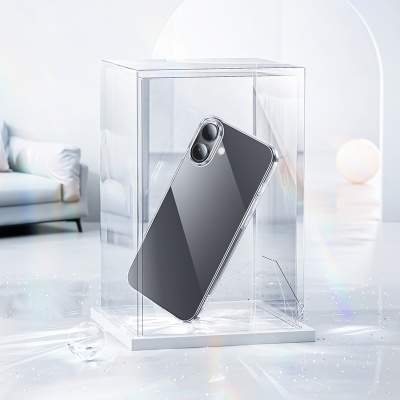 Чехол HOCO TPU Light Series для iPhone 16 (6.1"), прозрачный