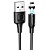 Кабель USB BOROFONE BX41 Amiable USB - Lightning магнитный, 2.4А, 1 м, черный