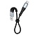 Кабель USB HOCO X38 Cool USB - Type-C, 3A, 25 см, черный