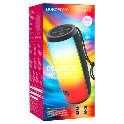 Портативная колонка BOROFONE BR20 Sound Wave, Bluetooth, черный