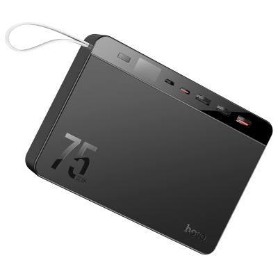 Портативный аккумулятор HOCO J94 Overlord, 22.5W, 75000 мА⋅ч, черный