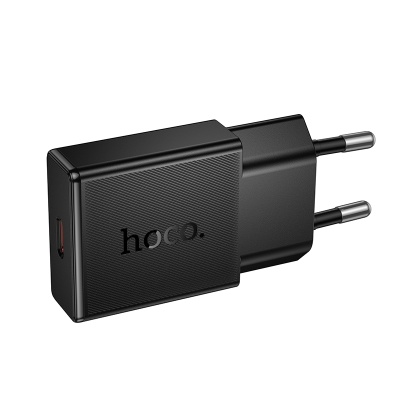 Сетевое зарядное устройство HOCO N74 Speed 1xUSB-C, 25W, черный