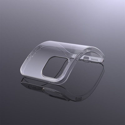 Чехол HOCO TPU Light Series для iPhone 12 Mini 5.4", темно-прозрачный, 0,8 мм