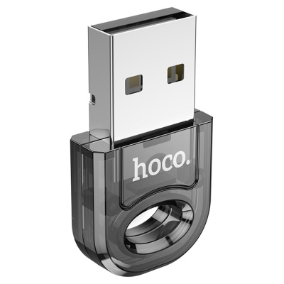 Переходник/Адаптер HOCO UA28 USB (m) - Bluetooth 5.1, черный