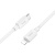 Кабель USB-C HOCO X96 Hyper Type-C - Lightning, 20W, 1 м, белый