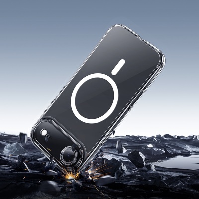 Чехол HOCO TPU Magnetic series для iPhone 17 Air (6.5"), прозрачный