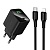 Сетевое зарядное устройство HOCO CS82A Excellent 1xUSB-C с Кабелем Type-C - Lightning, 20W, черный
