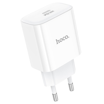 Сетевое зарядное устройство HOCO C76A Pro Majestic 1xUSB-C, 30W, белый