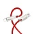 Кабель USB HOCO U35 Space shuttle USB - MicroUSB, 2.4А, 1.2 м, красный