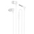 Проводные наушники BOROFONE BM84 Berry, Jack 3.5mm, 1.2 м, белый