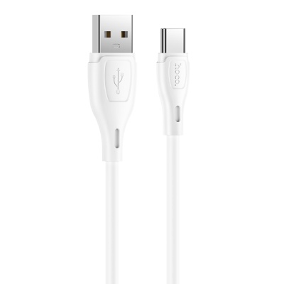 Кабель USB HOCO X61 Ultimate USB - Type-C, 3A, 1 м, белый